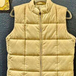 J. Crew Cotton Puffer Vest